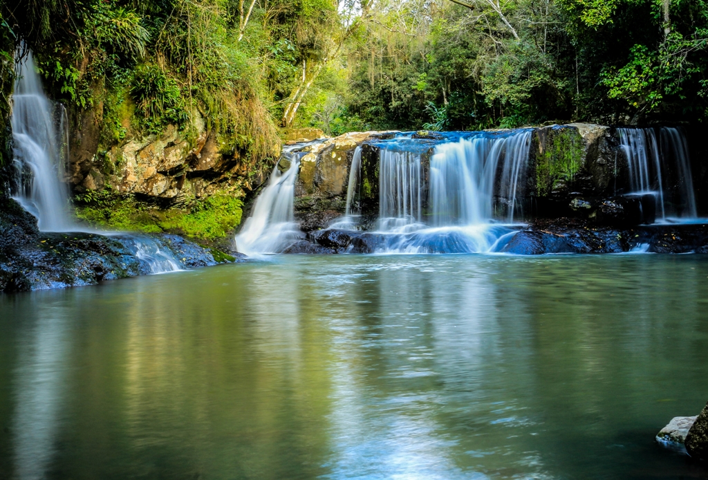 TURISMO - Camping e Cascata da Colônia Monge - Créditos Veridiana Arnold